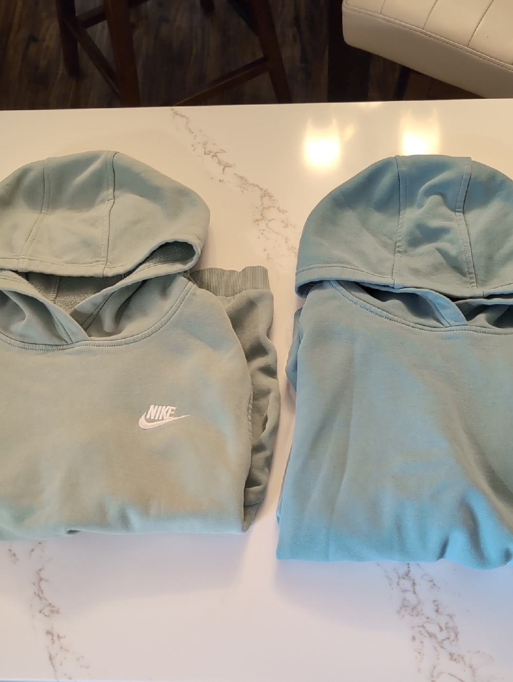 Two Youth XL Nike Hoodies